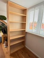 Ikea Billy Boekenkast - berkenpatroon, Huis en Inrichting, Kasten | Boekenkasten, Ophalen, Met plank(en), Gebruikt, 200 cm of meer