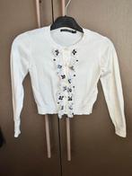 River Woods vestje wit met blauwe details mt 128, Ophalen of Verzenden