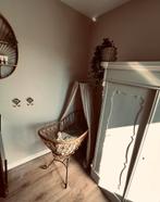 Rotan wieg met hemeltje, Ophalen, Gebruikt, Wieg