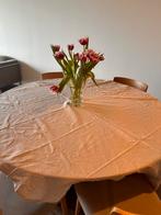 Tafelkleed beige greige HEMA, Ophalen of Verzenden, Zo goed als nieuw, Rechthoek