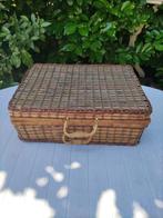 Rieten Picknick mand, Ophalen of Verzenden, Gebruikt, Zonder inhoud