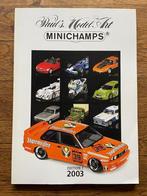 Minichamps brochures catalogus, Ophalen of Verzenden, Nieuw, Auto