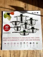 Nieuwe 12 delige pannenset, Ophalen, Nieuw, Pannenset, Rvs