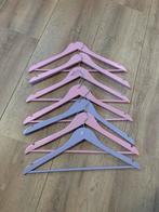 Houten kledinghangers (7 stuks), Ophalen of Verzenden, Zo goed als nieuw, Hout, Kinderen en Volwassenen
