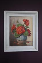Prachtige prent Geranium, Antiek en Kunst, Curiosa en Brocante, Ophalen of Verzenden
