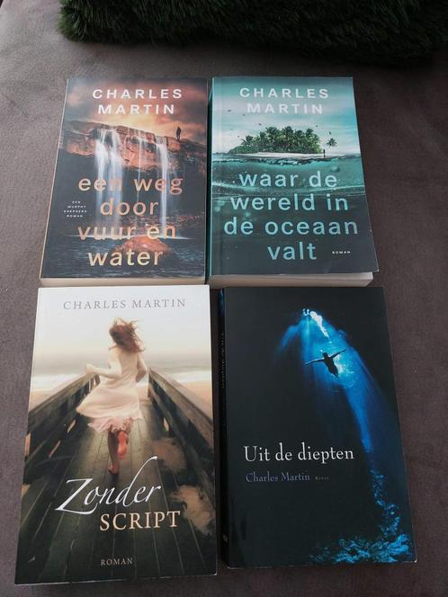 4 boeken van Charles Martin, Boeken, Romans, Gelezen, Nederland, Ophalen of Verzenden