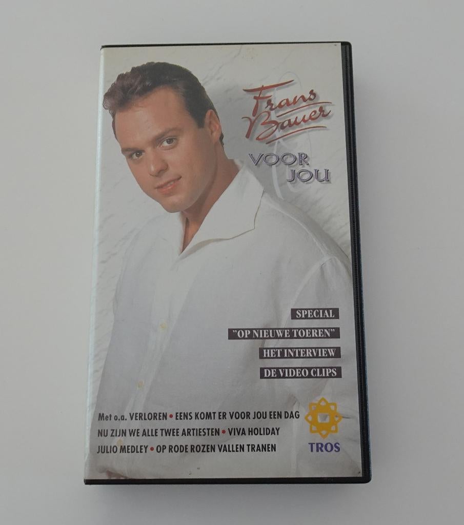 Frans Bauer Voor Jou - Muziekfilm VHS uit 1996, Alle leeftijden, Ophalen, Zo goed als nieuw