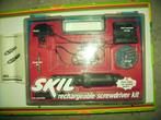 complete set: SKIL TWIST accu boormachine, Doe-het-zelf en Verbouw, Ophalen of Verzenden, Gebruikt, Boormachine, Variabele snelheid
