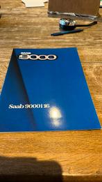 Autofolder:Saab 9000 ned.Talig A4 formaat uit 1986, Ophalen of Verzenden, Zo goed als nieuw, Overige merken
