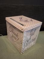 Just married kaarten/ bedank doos, Ophalen of Verzenden, Zo goed als nieuw