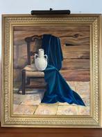 Gesigneerd olieverf schilderij op linnen, Ophalen of Verzenden