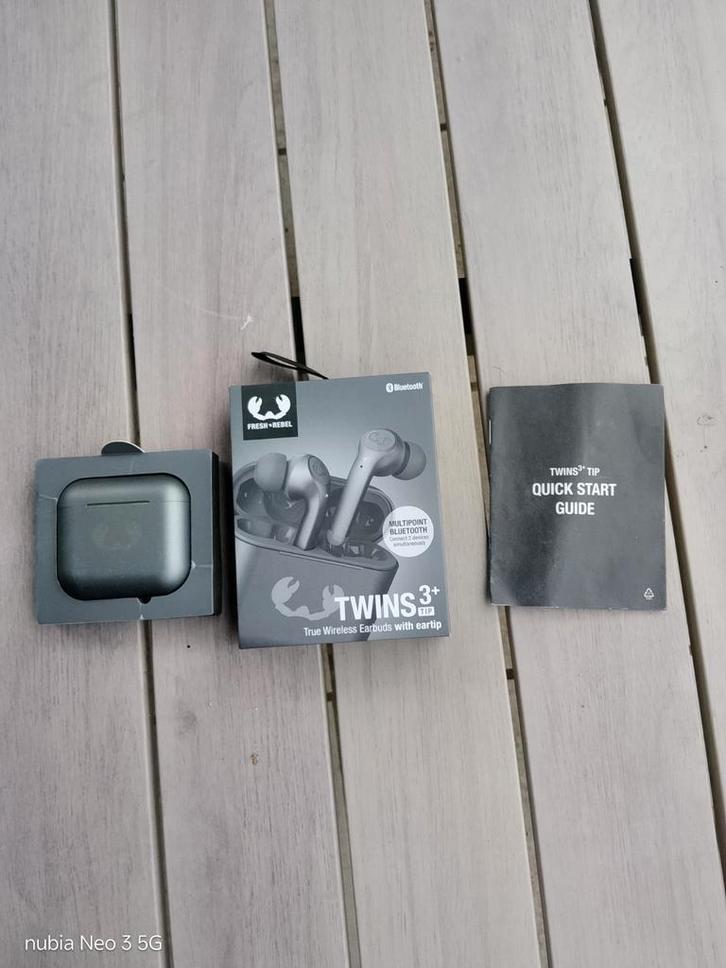 Fresh ’n Rebel Twins 3+ Tip – Draadloze Oordopjes, Telecommunicatie, Mobiele telefoons | Oordopjes, Zo goed als nieuw, Ophalen of Verzenden