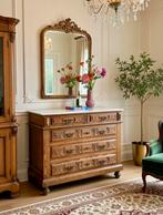 Antieke ladekast marmer blad, Ophalen