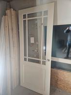 Mooie binnendeur met glas, Gebruikt, 80 tot 100 cm, Binnendeur, Ophalen of Verzenden