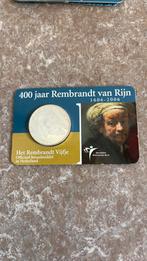 400 jaar Rembrandt van Rijn, Postzegels en Munten, Munten | Nederland, Ophalen of Verzenden, Koningin Beatrix, Euro's