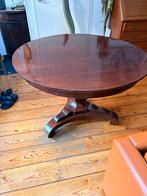 ronde mahonie eettafel (112x75cm), Antiek en Kunst, Antiek | Meubels | Tafels, Ophalen