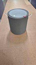 Drank cooler rotan grijs, Tuin en Terras, Ophalen, Zo goed als nieuw