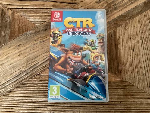 Crash Team Racing Nitro-Fueled, Spelcomputers en Games, Games | Nintendo Switch, Zo goed als nieuw, Racen en Vliegen, 3 spelers of meer