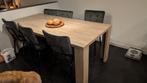 Eettafel, Huis en Inrichting, Tafels | Eettafels, Ophalen, Gebruikt, 200 cm of meer, 50 tot 100 cm
