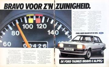 7 vintage advertenties reclames Ford Taunus autos 1981 auto beschikbaar voor biedingen