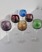 Kristallen likeurglaasjes handgeslepen, Antiek en Kunst, Antiek | Glas en Kristal, Ophalen