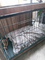 Hondenbench, prachtig afgewerkt, Ophalen of Verzenden, Zo goed als nieuw