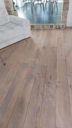 Massief eiken plankenvloer te koop.28m2, Ophalen, Hout, 10 tot 30 cm