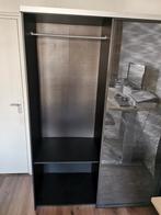 Kledingkast met schuifdeuren en spiegeldeur, Huis en Inrichting, Kasten | Kledingkasten, Ophalen, Gebruikt, 100 tot 150 cm, 200 cm of meer