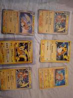 6x Raichu Pokémon Kaarten, Ophalen of Verzenden, Gebruikt, Losse kaart, Foil
