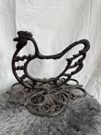 Gietijzeren eierhouder voor Pasen vorm: kip, Ophalen of Verzenden, Zo goed als nieuw