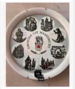 XL wandbord porselein Maastricht Mosa Holland 32 cm, Ophalen of Verzenden