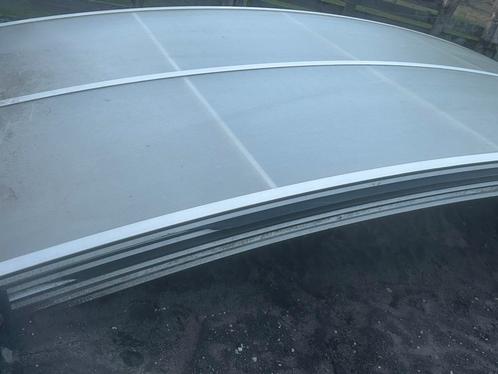 Telescopische Zwembadoverkapping uitschuifbaar 7 x 12 meter, Tuin en Terras, Zwembad-toebehoren, Gebruikt, Overige typen, Ophalen