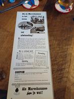 Advertentie koninklijke Marechaussee afwisseling 1954, Ophalen of Verzenden, Marechaussee, Nederland, Embleem of Badge