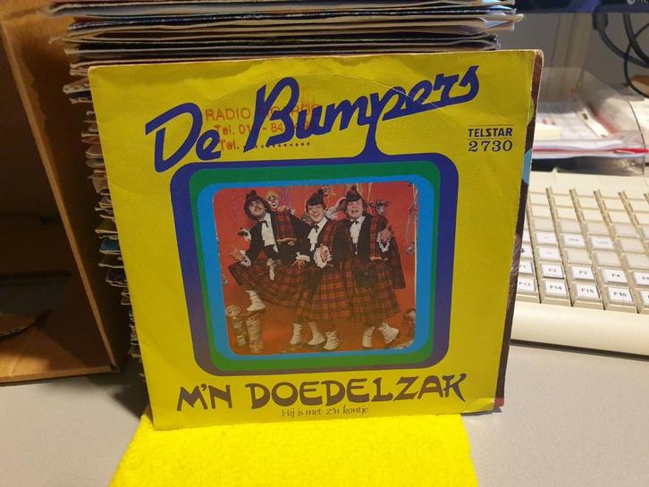 de Bumpers - M'n doedelzak, Telstar Logo (f2), Cd's en Dvd's, Vinyl Singles, Ophalen of Verzenden