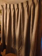 Grijze Overgordijnen - 1.25m breed, 1.45m lang, Ophalen of Verzenden, 200 cm of meer, 200 cm of meer