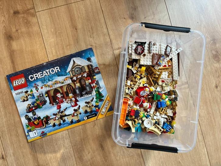 Lego 10245 Santa's Workshop, Kinderen en Baby's, Speelgoed | Duplo en Lego, Zo goed als nieuw, Lego, Complete set, Ophalen of Verzenden