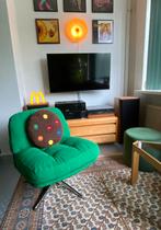 Ikea Dyvlinge groene loungestoel - nieuw in doos, Nieuw, Retro look, Minder dan 75 cm, Stof