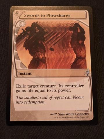 Swords to Plowshares beschikbaar voor biedingen