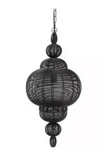 Ptmd hanglamp black iron nieuw, Ophalen of Verzenden, Nieuw, Metaal, 75 cm of meer