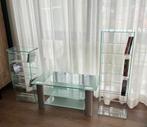 Audio meubels, Glas, 25 tot 50 cm, Strakke uitstraling, Zo goed als nieuw