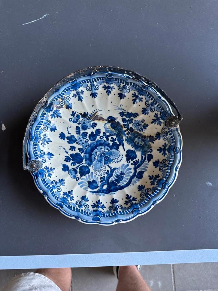 Origineel Delfts blauw wandbord (1959)  De Porceleyne Fles, Antiek en Kunst, Antiek | Wandborden en Tegels, Ophalen