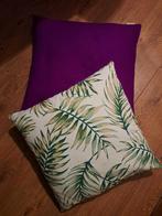 2 kussens, Ophalen, Zo goed als nieuw, Vierkant
