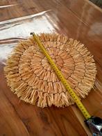 Rieten hangdecoratie, Huis en Inrichting, Woonaccessoires | Kransen, Ophalen of Verzenden, Zo goed als nieuw