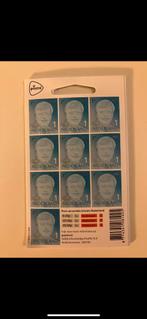 Nederland 100 frankeerzegels cijfer 1 Willem Alexander 2023, Postzegels en Munten, Postzegels | Nederland, Na 1940, Ophalen of Verzenden