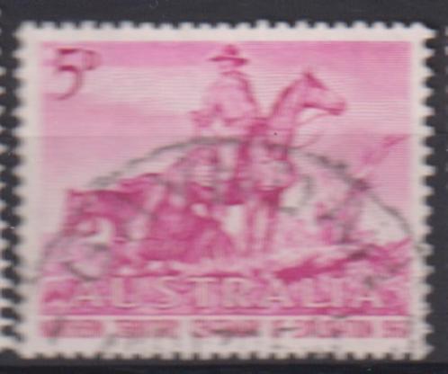 Australië 1960 100 jaar Ontwikkelaars Noorden, Postzegels en Munten, Postzegels | Oceanië, Gestempeld, Ophalen of Verzenden