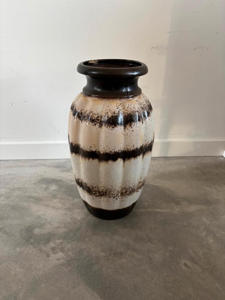 Vintage West Germany vloervaas Scheurich, Antiek en Kunst, Antiek | Vazen, Ophalen of Verzenden