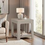 Nachtkastje, Bijzettafel, met plank, 55 x 55 x 58 cm, Nieuw!, Ophalen of Verzenden, Nieuw, 45 tot 65 cm, 55 tot 70 cm