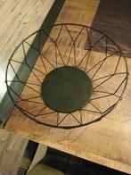 Stalen fruitschaal - Modern design, Huis en Inrichting, Ophalen of Verzenden