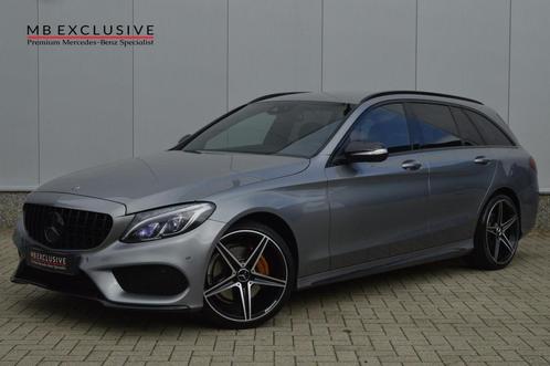 Mercedes-Benz C-klasse Estate 180 AMG C63s Night Edition1 H6, Auto's, Mercedes-Benz, Bedrijf, Te koop, C-Klasse, ABS, Airbags