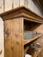 Landelijke oud grenen kast, Ophalen